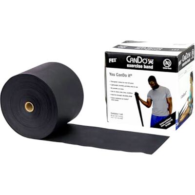 Cando Banda per Esercizi Senza Lattice in Rotolo 46 m – Nera (X-Forte) – Banda di Resistenza in TPE Resistente agli Strappi per Fisioterapia ed Ergoterapia Cando Banda per Esercizi Senza Lattice in Rotolo 46 m – Nera (X-Forte) – Banda di Resistenza in TPE Resistente agli Strappi per Fisioterapia ed Ergoterapia