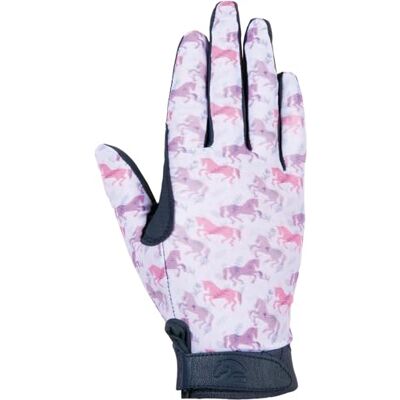 HKM Flieder, guanti unisex per bambini, 6, Flieder. HKM Flieder, guanti unisex per bambini, 6, Flieder.