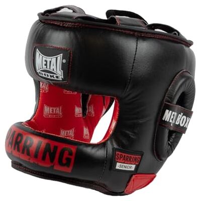 METAL BOXE Casco con barra Sparring Senior METAL BOXE Casco con barra Sparring Senior