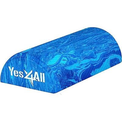 Yes4All Rullo in schiuma solida EVA per schiena Rullo rotondo per esercizi, yoga e pilates 30/45/60/90 cm Yes4All Rullo in schiuma solida EVA per schiena Rullo rotondo per esercizi, yoga e pilates 30/45/60/90 cm