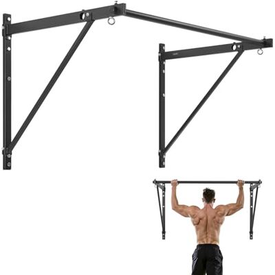 VEVOR Barra per Trazioni da Parete Profondità Regolabile 559/762 mm da Parete, Barre per Trazioni in Acciaio per l'Allenamento della Parte Superiore del Corpo, Stazione di Allenamento Carico 200 kg VEVOR Barra per Trazioni da Parete Profondità Regolabile 559/762 mm da Parete, Barre per Trazioni in Acciaio per l'Allenamento della Parte Superiore del Corpo, Stazione di Allenamento Carico 200 kg