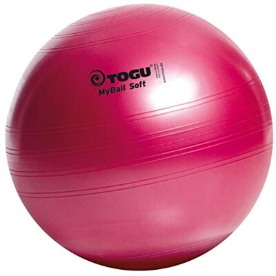TOGU Palla morbida per esercizi "My-Ball Soft", Rosso rubino, 45 cm TOGU Palla morbida per esercizi "My-Ball Soft", Rosso rubino, 45 cm