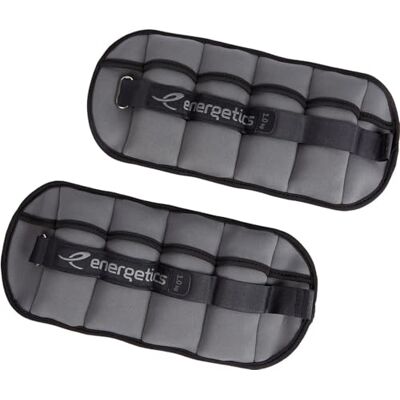 Energetics Peso Caviglia Polso-, Polso Unisex Adulto, Nero/Grigio Scuro, Taglia Unica Energetics Peso Caviglia Polso-, Polso Unisex Adulto, Nero/Grigio Scuro, Taglia Unica