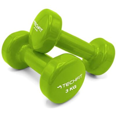 TechFit Manubrio In Neoprene Palestra In Ghisa Rivestita Antiscivolo Per Fitness Allenamento Corpo Libero Ginnastica Aerobica Esercizi Di Forza E Tonicità Impugnatura Ergonomica TechFit Manubrio In Neoprene Palestra In Ghisa Rivestita Antiscivolo Per Fitness Allenamento Corpo Libero Ginnastica Aerobica Esercizi Di Forza E Tonicità Impugnatura Ergonomica