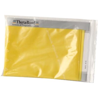 Theraband Thera Band Fascia elastica per esercizi, colore: Giallo Theraband Thera Band Fascia elastica per esercizi, colore: Giallo