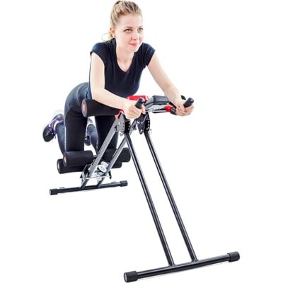 TechFit Panca per Addominali Panca Palestra Pieghevole Attrezzatura di Fitness Verticale, Supporto per l'Addome Fermo, Dispositivo per Vita, Piattaforma di Resistenza TechFit Panca per Addominali Panca Palestra Pieghevole Attrezzatura di Fitness Verticale, Supporto per l'Addome Fermo, Dispositivo per Vita, Piattaforma di Resistenza