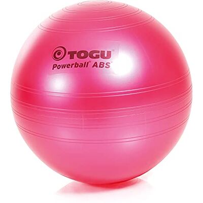 TOGU Powerball ABS, Palla da Ginnastica Unisex, Rosa, 55 Centimetri TOGU Powerball ABS, Palla da Ginnastica Unisex, Rosa, 55 Centimetri