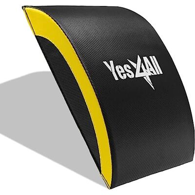Yes4All Tappetino per Esercizi Addominali con Supporto per Coccige e Senza, Base Pieghevole per Sit‑up, Attrezzo per Allenamento Core e Zona Lombare Yes4All Tappetino per Esercizi Addominali con Supporto per Coccige e Senza, Base Pieghevole per Sit‑up, Attrezzo per Allenamento Core e Zona Lombare