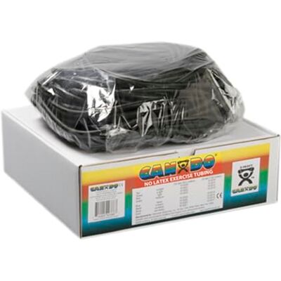 Cando Tubo Elastico, No Lattice, 30,5 M, Nero/Molto Resistente, X Cando Tubo Elastico, No Lattice, 30,5 M, Nero/Molto Resistente, X