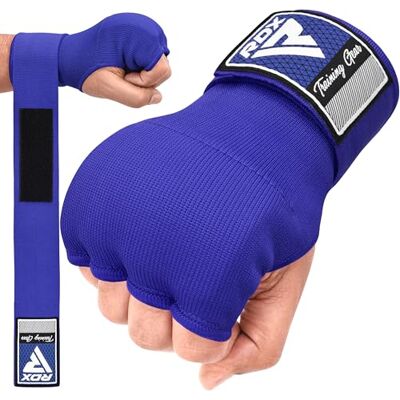 RDX Gel Fasce Boxe Sottoguanti Interni Bende, 100cm Elastico Lunghe Polsiere, Pugno Imbottita Protezione Bendaggi Guanti, Pugilato Muay Thai Allenamento Kickboxing Arti Marziali Punzonatura Uomo Donna RDX Gel Fasce Boxe Sottoguanti Interni Bende, 100cm Elastico Lunghe Polsiere, Pugno Imbottita Protezione Bendaggi Guanti, Pugilato Muay Thai Allenamento Kickboxing Arti Marziali Punzonatura Uomo Donna