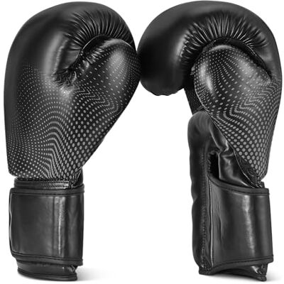 Basics Guantoni da Boxe per Uomo e Donna, Sparring, Allenamento, Muay Thai, Kickboxing, MMA, 396,9g Basics Guantoni da Boxe per Uomo e Donna, Sparring, Allenamento, Muay Thai, Kickboxing, MMA, 396,9g