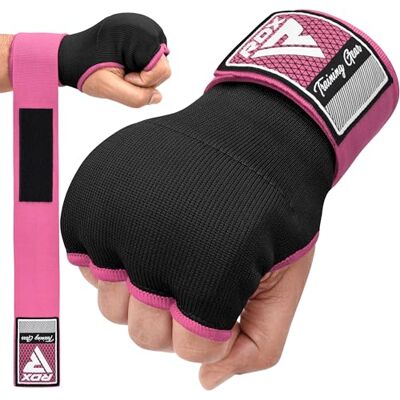 RDX Gel Fasce Boxe Sottoguanti Interni Bende, 100cm Elastico Lunghe Polsiere, Pugno Imbottita Protezione Bendaggi Guanti, Pugilato Muay Thai Allenamento Kickboxing Arti Marziali Punzonatura Uomo Donna RDX Gel Fasce Boxe Sottoguanti Interni Bende, 100cm Elastico Lunghe Polsiere, Pugno Imbottita Protezione Bendaggi Guanti, Pugilato Muay Thai Allenamento Kickboxing Arti Marziali Punzonatura Uomo Donna