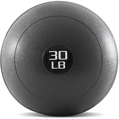 ProSource Fit Slam Medicine Balls 5, 10, 15, 20, 25, 30, 50lbs Smooth and Tread Textured Grip Dead Weight Balls for Strength and Conditioning Exercises, Cardio and Core Workouts ProSource Fit Slam Medicine Balls 5, 10, 15, 20, 25, 30, 50lbs Smooth and Tread Textured Grip Dead Weight Balls for Strength and Conditioning Exercises, Cardio and Core Workouts