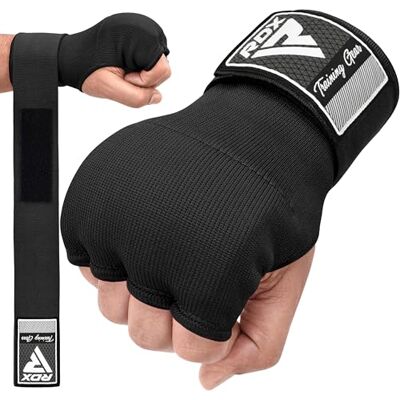 RDX Gel Fasce Boxe Sottoguanti Interni Bende, 100cm Elastico Lunghe Polsiere, Pugno Imbottita Protezione Bendaggi Guanti, Pugilato Muay Thai Allenamento Kickboxing Arti Marziali Punzonatura Uomo Donna RDX Gel Fasce Boxe Sottoguanti Interni Bende, 100cm Elastico Lunghe Polsiere, Pugno Imbottita Protezione Bendaggi Guanti, Pugilato Muay Thai Allenamento Kickboxing Arti Marziali Punzonatura Uomo Donna