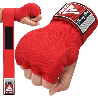 RDX Gel Fasce Boxe Sottoguanti Interni Bende, 100cm Elastico Lunghe Polsiere, Pugno Imbottita Protezione Bendaggi Guanti, Pugilato Muay Thai Allenamento Kickboxing Arti Marziali Punzonatura Uomo Donna RDX Gel Fasce Boxe Sottoguanti Interni Bende, 100cm Elastico Lunghe Polsiere, Pugno Imbottita Protezione Bendaggi Guanti, Pugilato Muay Thai Allenamento Kickboxing Arti Marziali Punzonatura Uomo Donna