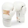 Leone , Guantoni Boxe Black Edition, Black&White Guantoni, Bianco, 10 OZ,