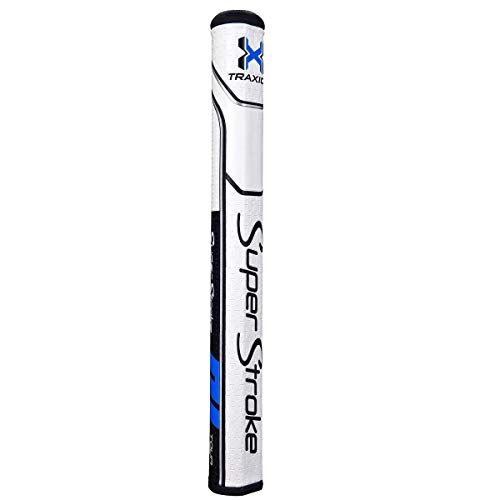 SuperStroke SUPTTOUR2KBW, Impugnatura per Mazza da Golf Unisex-Adult, Bianco Blu Nero, Taglia Unica