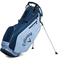 Callaway Golf Fairway Sacca da golf con supporto, motivo a quadri, colore: blu navy