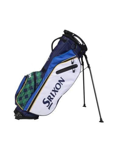 Srixon The Open Major Limited Edition Stand Golf Bag 4 Club Divider 5 Zipper Pockets including a Velour-lined Valuable and an Insulated Coller Pocket Comfort Mesh Hip Pad 2.5 Kg