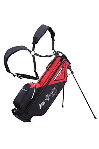 MACGREGOR Golf MACTEC 4.0 Golf Club Sunday Bag 7", nero/rosso
