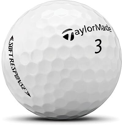 TaylorMade Palla da golf unisex Soft Response bianca, taglia unica