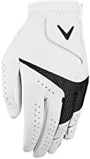 Callaway Guanti da golf Weather Spann 2023, bianco, M