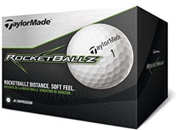 TaylorMade Tm19 Rocketballz 36 Pack, Palla da Golf Unisex-Adulto, Bianco, 1