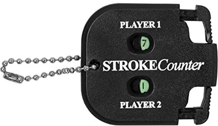 Longridge Golf 2 Player Stroke Counter 2 Player Stroke Counter Nero