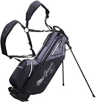 MACGREGOR Mactec 4.0 Golf Club Sunday Bag, Borsa Domenica Uomo, Nero/Grigio, Taglia Unica