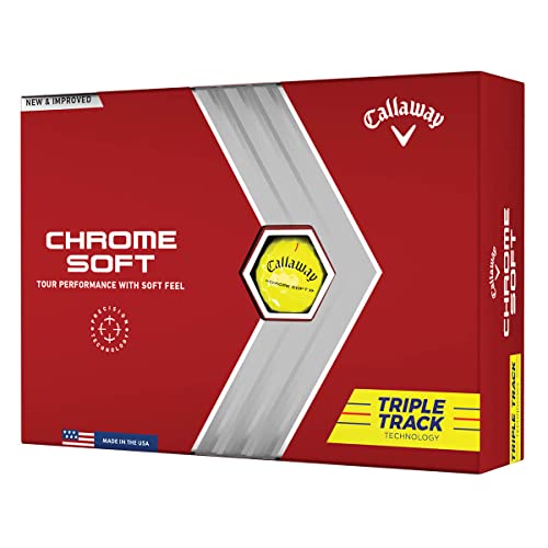 Callaway Golf Chrome Soft, Palline da Golf, Edizione 2022