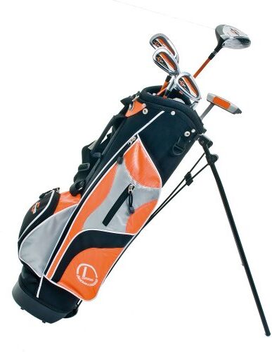 Longridge Junior Challenger Cadet Set di golf per mano destra, Arancione, 8 anni