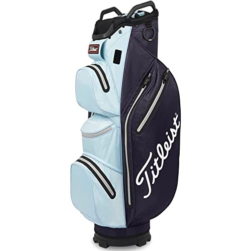 Titleist Cart 14 StaDry Sacca da golf, colore: blu navy/cielo/grigio, taglia unica