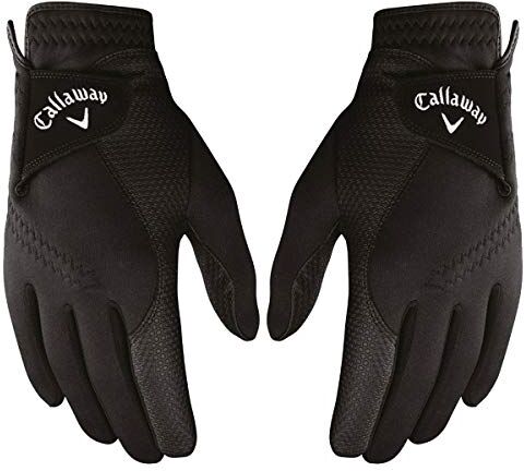 Callaway , Guanto da Golf Thermal Grip, da Donna, Nero, M, 1 paio