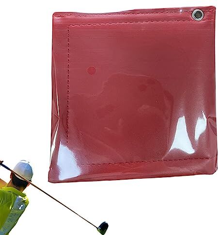 Chaies Borsa per la pulizia del golf,Sacchetto per la pulizia della pallina da golf   Custodia per rondella tascabile portatile, borse portaoggetti per palline da golf regalo da golf per donne uomini