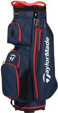 TaylorMade 2023 Pro Cart Bag (Navy/Rosso)