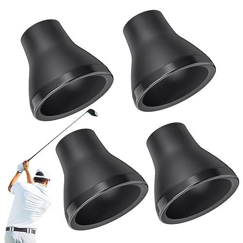 Chaies Putter Ball Picker superiore   Porta pallina da golf e supporto per putter 4 pezzi,Retriever per palline da golf in gomma per raccogliere acqua e palline da golf, regalo per uomo