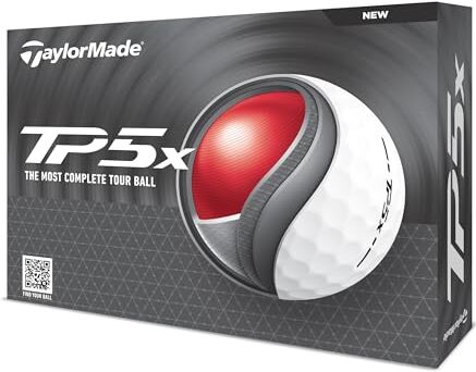 TaylorMade TM24 TP5x GLB dz, Bianco, TP5x