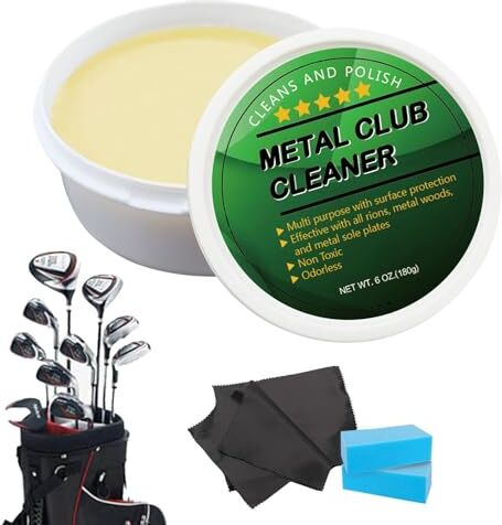 Generic Lucidante Per Mazze Da Golf Kit Di Pulizia Sicuro Per Mazze Da Golf, Antiruggine Per Graffi   Pulitore Multiuso Per Scanalature Da Golf 6,4 Oz, Soluzione Professionale Per Lucidatura, Accessori Da G