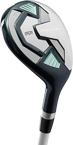 Wilson Mazza golf, Pro Staff SGI Hybrid 5, Da donna, Per destrimani, Shaft in grafite, Argento/Verde, WGD152200