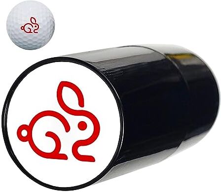 Luckxing Stampatore per palline da golf   Indicatore della zampa della pallina da golf   Stamper portatile e riutilizzabile per palline da golf Shamrock, accessori da golf per principianti, bambini,