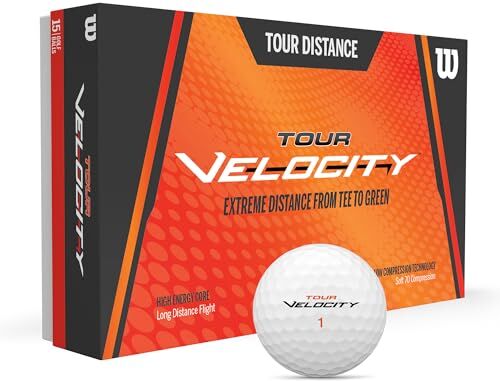 Wilson TOUR VELOCITY DISTANCE 15-BALL WH