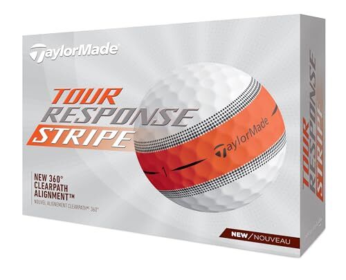 TaylorMade TM22 Tour Response Stripe Arancione
