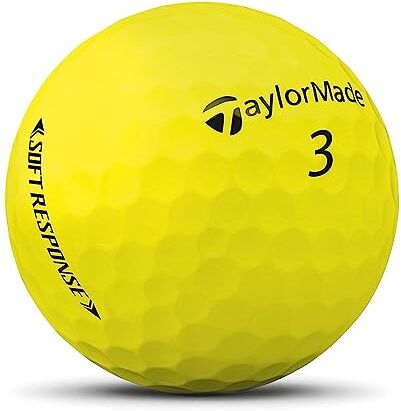 TaylorMade Pallone da golf unisex, taglia unica, colore: giallo