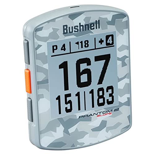 Bushnell Telemetro GPS unisex Phantom 2 Slope – grigio mimetico – taglia unica