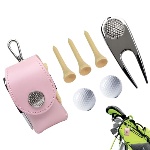 Kazuko per palline da golf, custodia per palline da golf   Borsa per il trasporto delle palline da golf Accessori sportivi, per tee da golf, borsa per accessori da