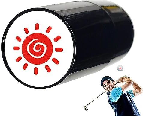 Samuliy Strumento di marcatura per pallina da golf, marcatori per pallina da golf, portatile e riutilizzabile, accessorio da golf per principianti, bambini, adulti e golfisti