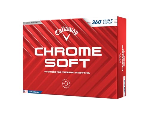 Callaway Golf Chrome Soft Premium Tour Golf Ball 2024