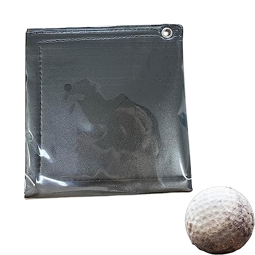 Chaies Marsupio per pallina da golf   Wipe Supporto per sacche per palline da golf   Pulizia delle borse per la conservazione delle palline da golf della tasca da golf, accessori per carrelli da golf