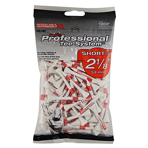 Professional Tee System Tee, Rosso, 2 + 1/8" (120 tee)
