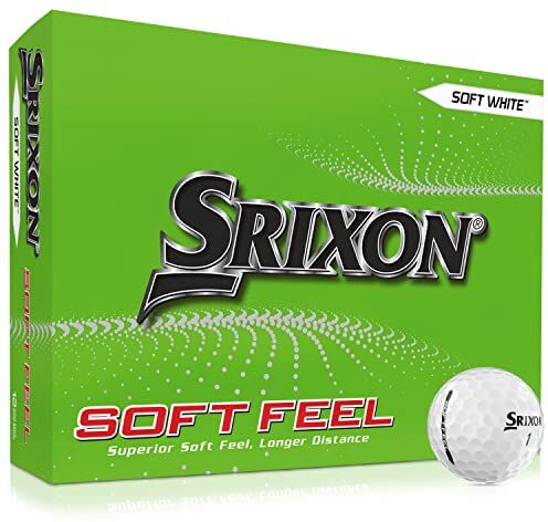 Srixon Soft Feel13 Dozzina di palline da golf Palline da golf a distanza e bassa compressione Regali per il golf e accessori per il golf